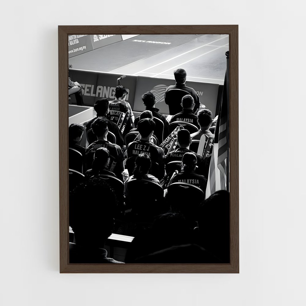 Poster Microphone Champion – affiche Badminton (vue 5)